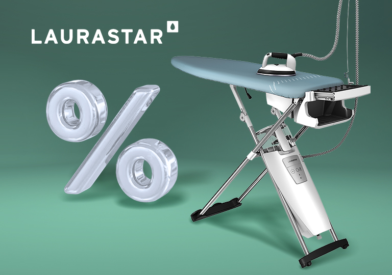 Акция! Скидка на гладильную систему Laurastar S Pure