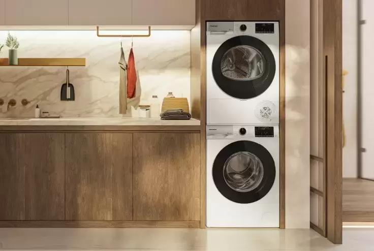 Как правильно установить сушильную машину на стиральную