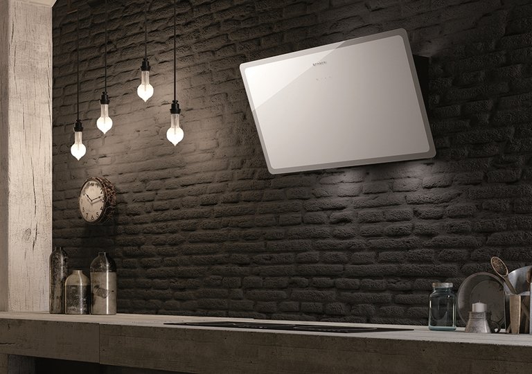 Как повесить наклонную вытяжку Faber над плитой