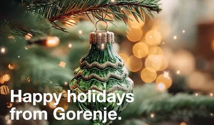 Счастливые праздники с Gorenje